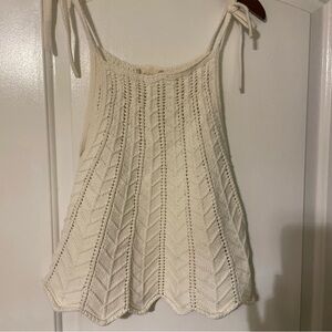 Altar'd State Cream Knit Camisole